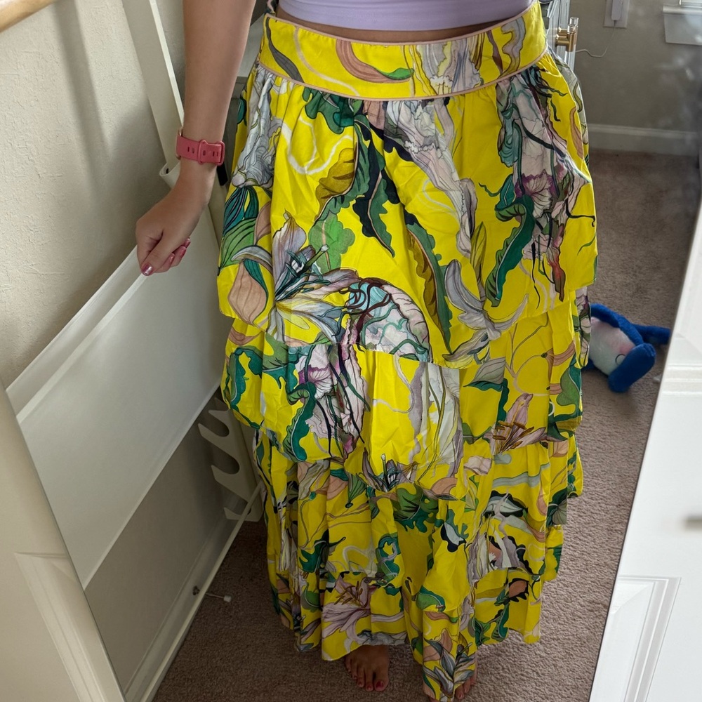 NWT FARM Rio Jellyfish Maxi Skirt, M - Picture 4 of 7